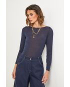 Top blu smeraldo