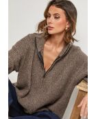 Taupe Opal vest