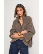 Taupe Opal vest