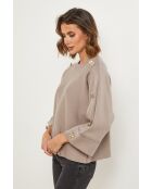 Taupefarbener Pullover Mirage