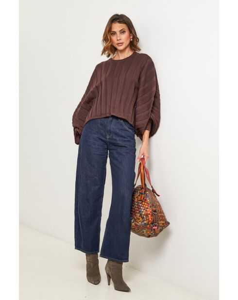 Pull Lotus chocolat