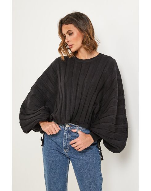 Pull Lotus noir