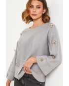 Pull Mirage gris
