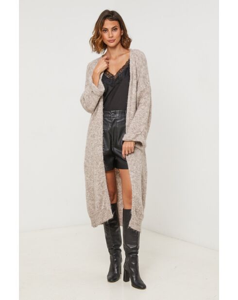 Gilet Nova taupe