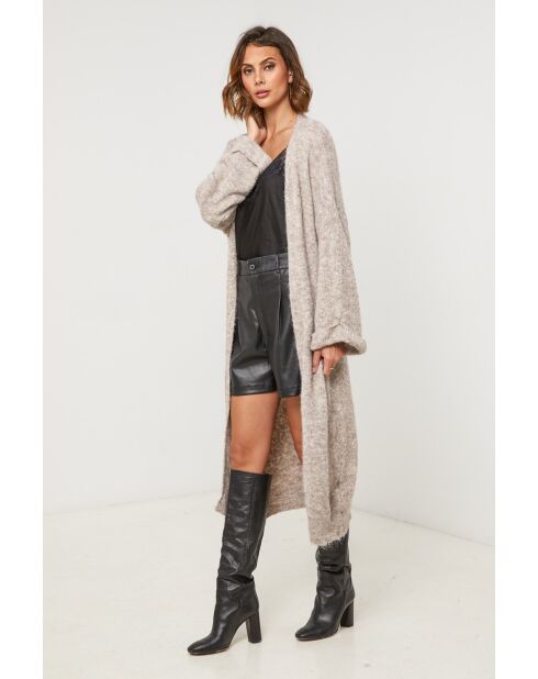 Gilet Nova taupe