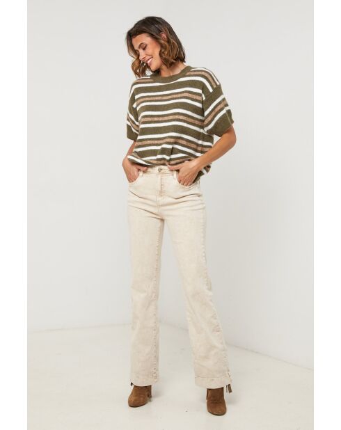 Pull Ulysse kaki