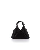 Sac à main en cuir Mini Didi noir - 23 x 21 x 4,5 cm