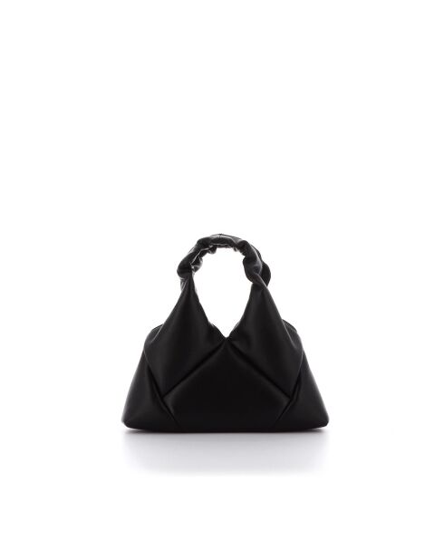 Sac à main en cuir Mini Didi noir - 23 x 21 x 4,5 cm