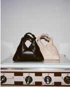 Sac à main en cuir Mini Didi noir - 23 x 21 x 4,5 cm