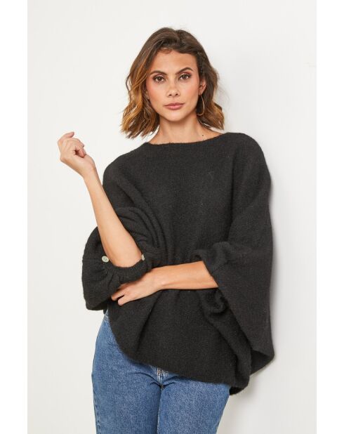 Pull en laine mélangée Tresor noir