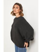 Pull en laine mélangée Tresor noir