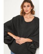 Pull en laine mélangée Tresor noir