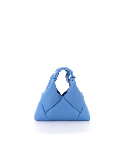 Sac à main en cuir Mini Didi bleu - 23 x 21 x 4,5 cm