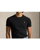 T-shirt a manica corta nera in PP