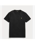 T-shirt a manica corta nera in PP