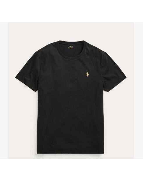 T-shirt a manica corta nera in PP