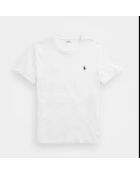 Weißes maßgeschneidertes Slim-Fit-T-Shirt