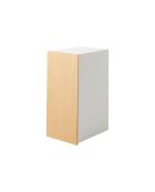 Opbergkast voor gameconsole Tower wit - 24,7x36,5x60,3 cm