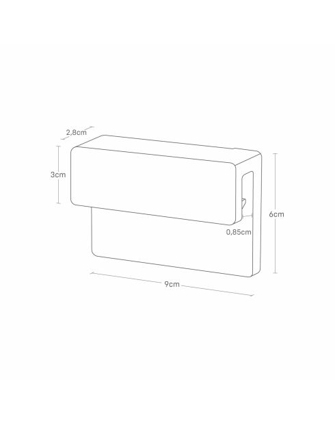 Tower Film Hook zwarte grote zelfklevende tandenborstel en tandpastahouder - 9x2,8x6 cm