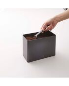 Cafetera hermética negra Tower - 18,4x9,2x15,4 cm