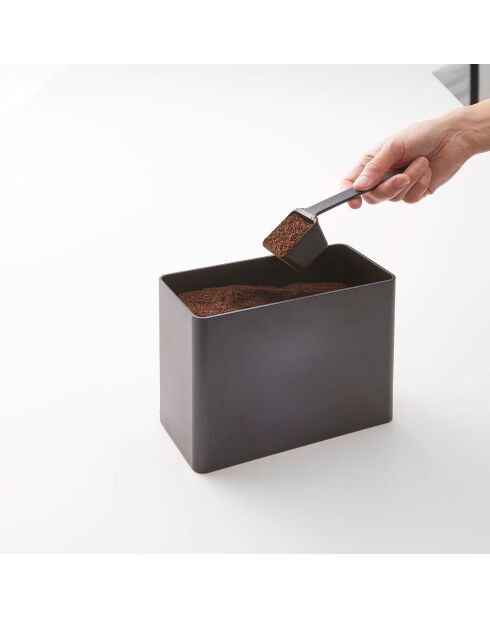 Cafetera hermética negra Tower - 18,4x9,2x15,4 cm