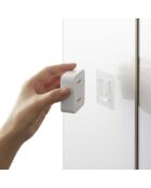 Tower Film Hook witte zelfklevende handdoekhouder - 5,5x2x5,5 cm