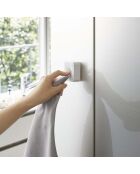 Tower Film Hook witte zelfklevende handdoekhouder - 5,5x2x5,5 cm