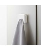 Tower Film Hook witte zelfklevende handdoekhouder - 5,5x2x5,5 cm
