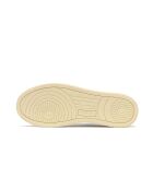 Wit/beige Medalist leren sneakers met laag topje