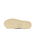 Baskets basses en cuir Medalist blanc/bordeaux