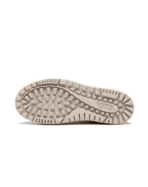 Wildpace Low-Top-Sneakers aus beigem Leder