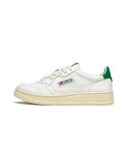 Sneakers basse Medalist in pelle bianca/verde