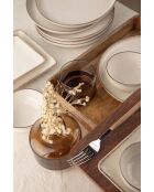 Set da colazione in porcellana Cinnamon - 14 pezzi