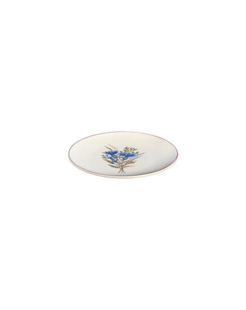 Set di 6 piatti da dessert in porcellana Lily multicolore - 20 x 20 cm