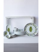 Set da colazione in porcellana multicolore - 14 pezzi