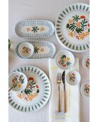 Set da colazione in porcellana multicolore - 14 pezzi