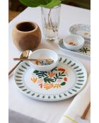 Set da colazione in porcellana multicolore - 14 pezzi