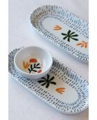 Set da colazione in porcellana multicolore - 14 pezzi