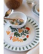 Set da colazione in porcellana multicolore - 14 pezzi