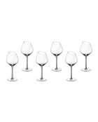Set de 6 vasos SVÄVA de cristal transparente - 37 cl