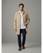 Chubasquero Quentin beige con forro extraíble