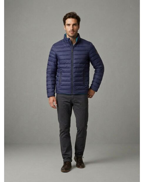 Léo dunkelblaue Langarmjacke