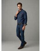Chemise en denim western Benoît bleu jean