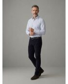 Pantalon 5 poches en velour côtelé Simon bleu marine