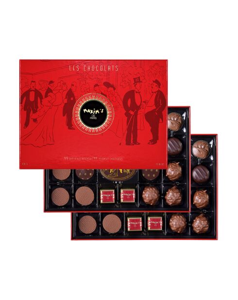 Scatola di lusso da 44 cioccolatini 430 g