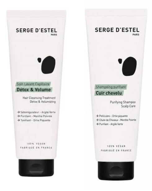Traitement Profond Détox 400ml - Purifie Équilibre Apporte Volume