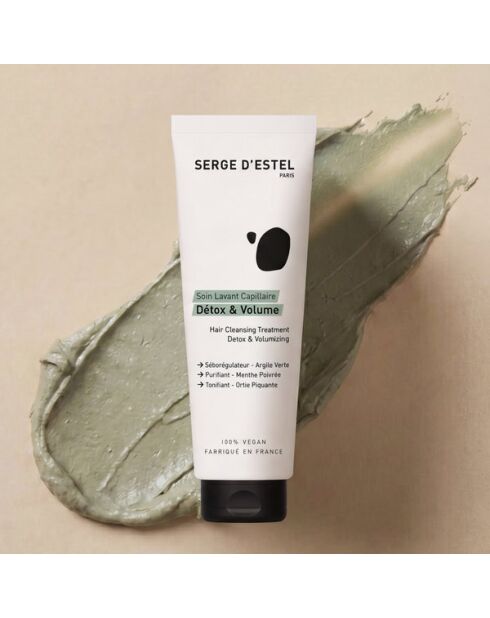 Soin Lavant Détoxifiant & Volumateur 200g - Soin Clarifiant Purifiant Apportant Volume et Brillance