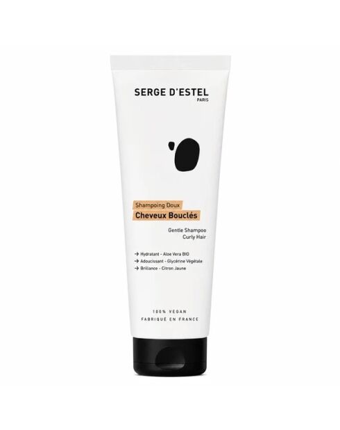 Shampoing Cheveux Bouclés 200ml - Nettoie en Douceur Apporte Brillance et Légèreté aux Boucles