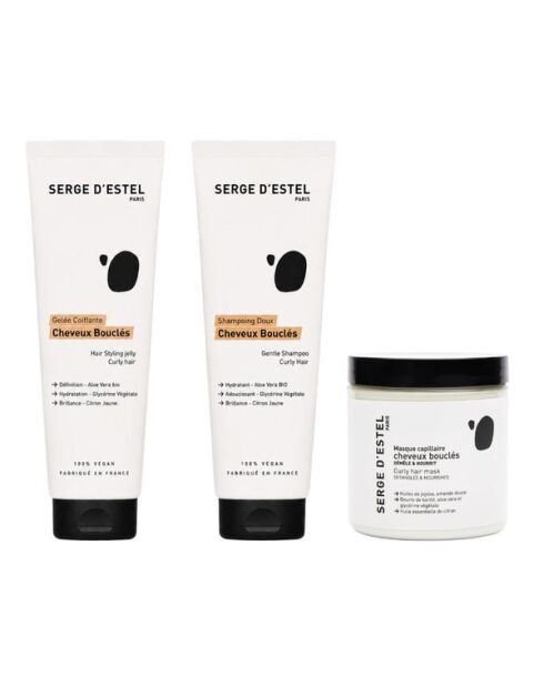 Trio Definisseur de Boucles 650ml - Hydratation Définition Brillance