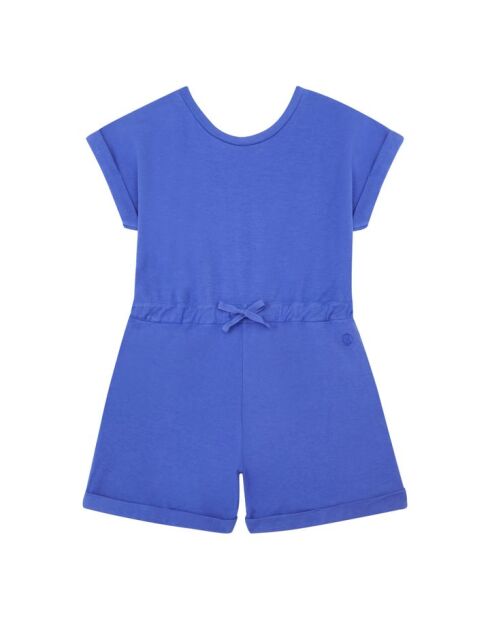 T-shirt Venetia a manica corta in cotone blu